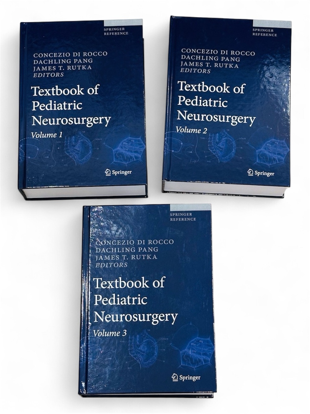 Textbook of Pediatric Neurosurgery Hardcover (Volume 1-3)